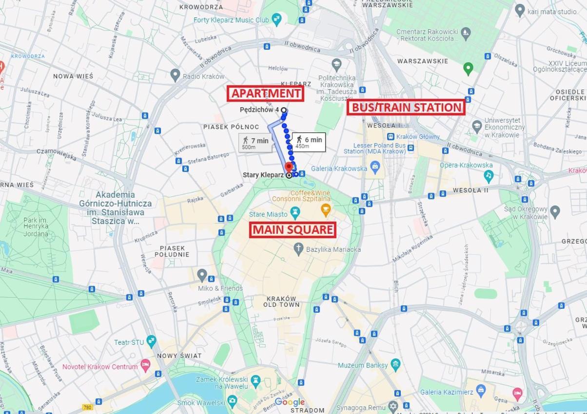 Calm Apartments Pedzichow Street Krakow Ngoại thất bức ảnh